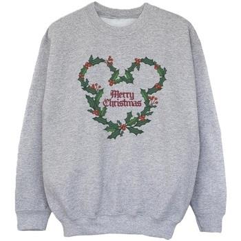 Sweat-shirt enfant Disney Mickey Mouse Merry Christmas Holly