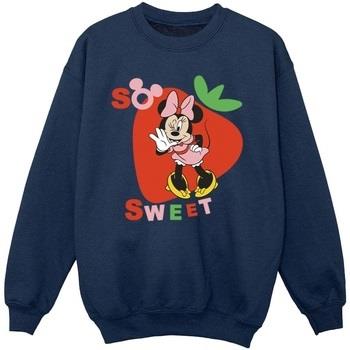 Sweat-shirt enfant Disney Minnie Mouse So Sweet Strawberry