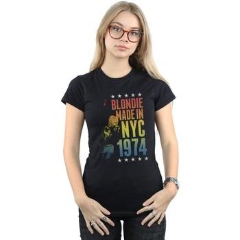 T-shirt Blondie Rainbow NYC