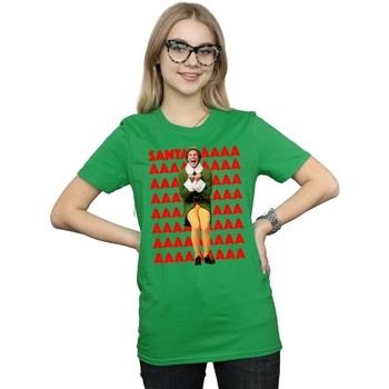 T-shirt Elf Buddy Santa Scream