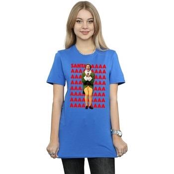 T-shirt Elf Buddy Santa Scream