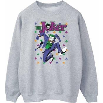 Sweat-shirt Dc Comics Batman Joker Cards Jump