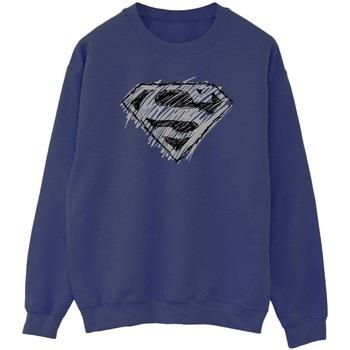 Sweat-shirt Dc Comics Superman Logo Sketch