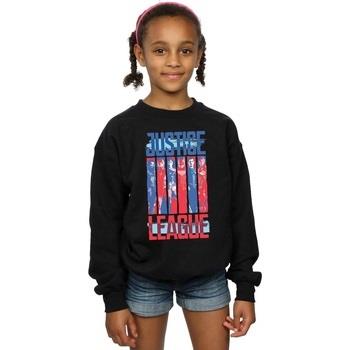 Sweat-shirt enfant Dc Comics Justice League Movie Team Flag