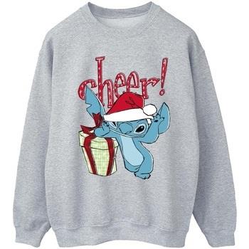 Sweat-shirt Disney Lilo And Stitch Cheer