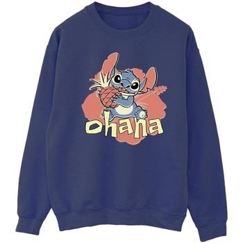 Sweat-shirt Disney Lilo And Stitch Ohana Pineapple