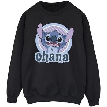 Sweat-shirt Disney Lilo And Stitch Ohana Circle