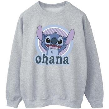 Sweat-shirt Disney Lilo And Stitch Ohana Circle