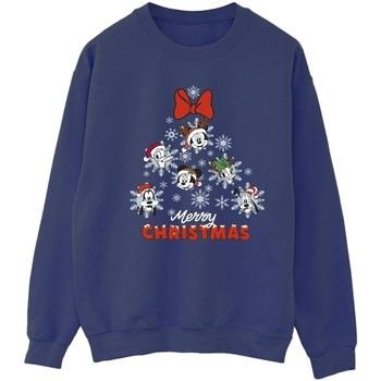 Sweat-shirt Disney Mickey Mouse And Friends Christmas Tree