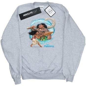 Sweat-shirt Disney Moana And Maui Wave