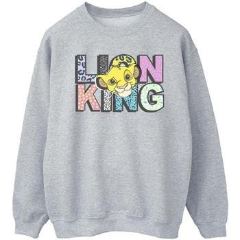 Sweat-shirt Disney The Lion King Pattern Logo