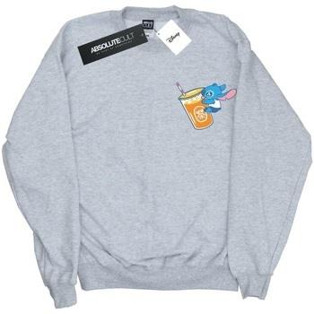 Sweat-shirt Disney Lilo And Stitch Drink