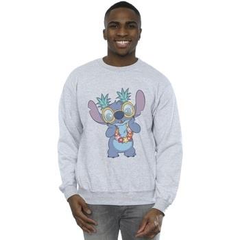 Sweat-shirt Disney Lilo And Stitch Tropical Fun