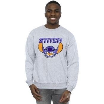 Sweat-shirt Disney Lilo And Stitch Purple