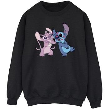Sweat-shirt Disney Lilo Stitch Kisses