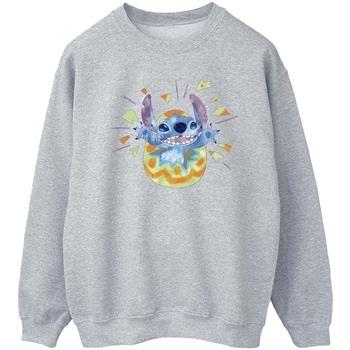 Sweat-shirt Disney Lilo Stitch Cracking Egg