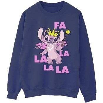 Sweat-shirt Disney Lilo Stitch Angel Fa La La