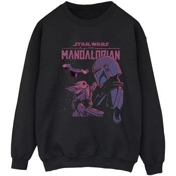 Sweat-shirt Disney The Mandalorian Hello Friend