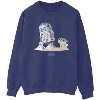 Sweat-shirt Disney The Mandalorian R2D2 And Grogu