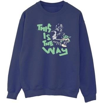 Sweat-shirt Disney The Mandalorian This Is The Way