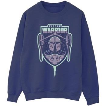 Sweat-shirt Disney The Mandalorian Fierce Warrior Patch