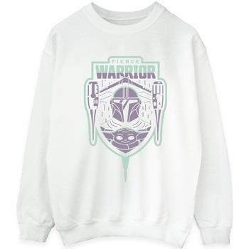 Sweat-shirt Disney The Mandalorian Fierce Warrior