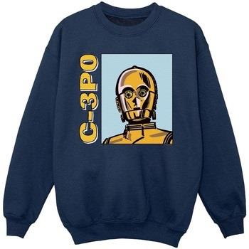 Sweat-shirt enfant Disney C3PO Line Art