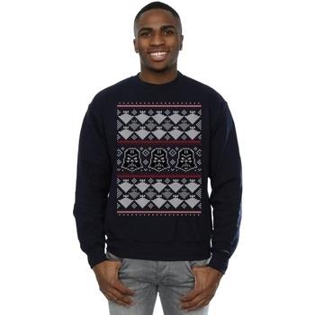 Sweat-shirt Disney Christmas Vader Imperial Starship Fair Isle