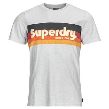 T-shirt Superdry CALI STRIPED LOGO T SHIRT