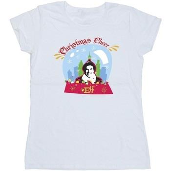 T-shirt Elf Christmas Snowglobe