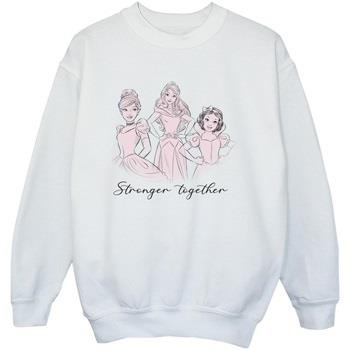 Sweat-shirt enfant Disney Princesses Stronger Together