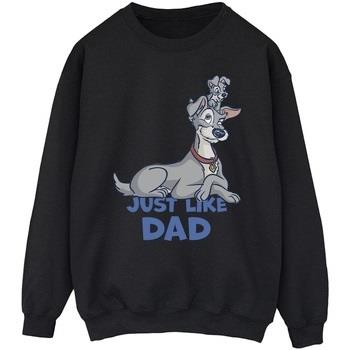 Sweat-shirt Disney Lady And The Tramp Just Like Dad