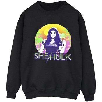 Sweat-shirt Marvel She-Hulk: Attorney At Law Sunset Smile