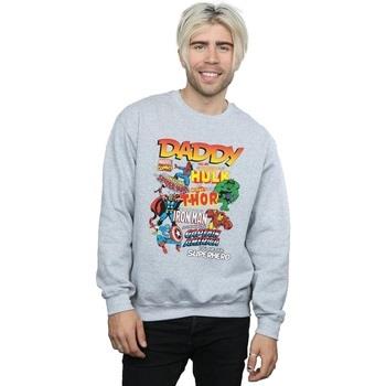 Sweat-shirt Marvel Our Dad Superhero