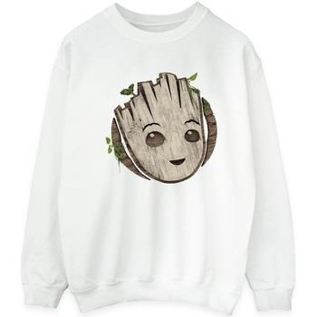 Sweat-shirt Marvel I Am Groot Wooden Head