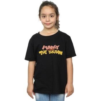 T-shirt enfant Animaniacs Pinky And The Brain Logo
