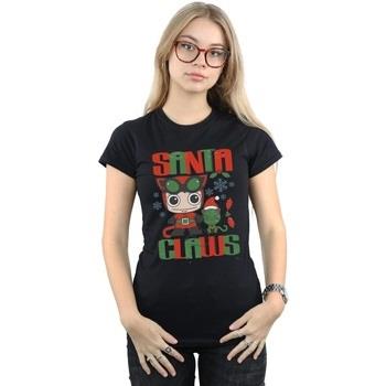 T-shirt Dc Comics Chibi Catwoman Santa Claws