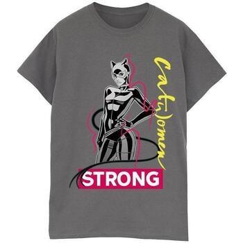 T-shirt Dc Comics Batman Catwoman Strong