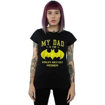 T-shirt Dc Comics My Dad Is Batman