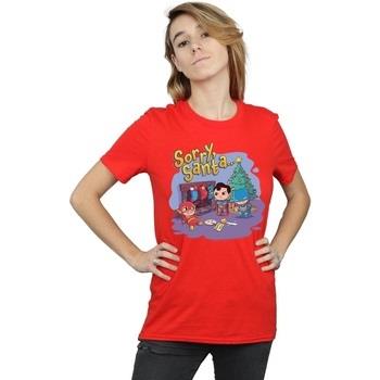 T-shirt Dc Comics Super Friends Sorry Santa