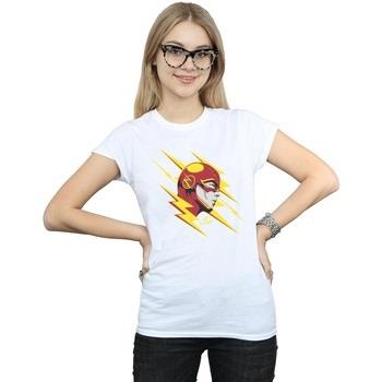 T-shirt Dc Comics The Flash Lightning Portrait
