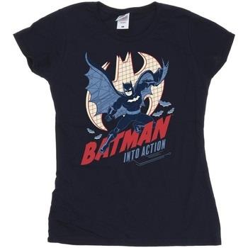T-shirt Dc Comics Batman Into Action