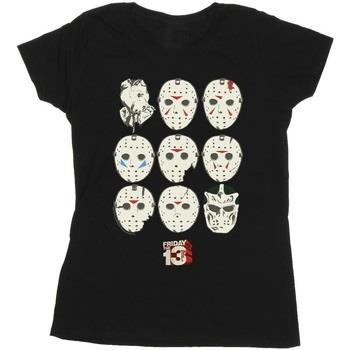 T-shirt Friday The 13Th Jason Masks