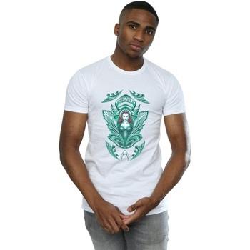 T-shirt Dc Comics Aquaman Mera Crest