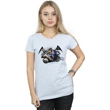 T-shirt Dc Comics Batman TV Series Bat Bike