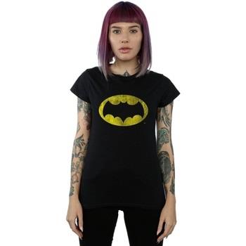 T-shirt Dc Comics Batman TV Series Distressed Logo