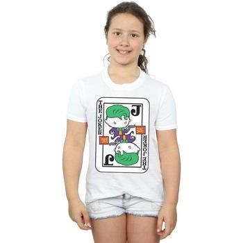 T-shirt enfant Dc Comics Chibi Joker Playing Card