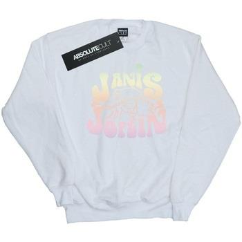 Sweat-shirt Janis Joplin Pastel Logo