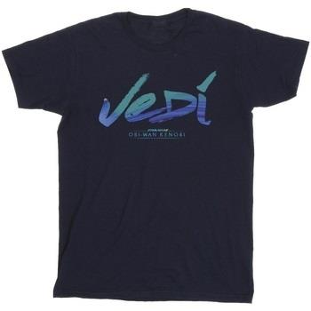 T-shirt enfant Disney Obi-Wan Kenobi Jedi Painted Font