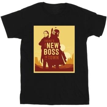 T-shirt enfant Disney The Book Of Boba Fett New Boss